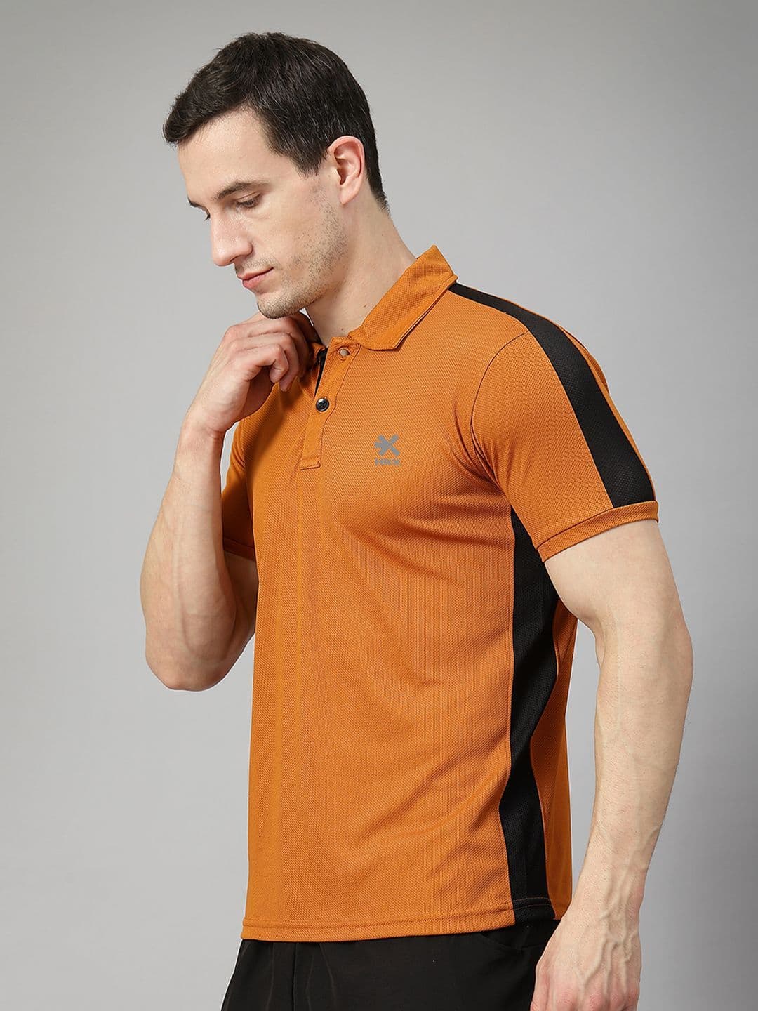 HRX by Hrithik Roshan Men Polo Neck Short Sleeves Rapid-Dry Sports T-shirt - view 1