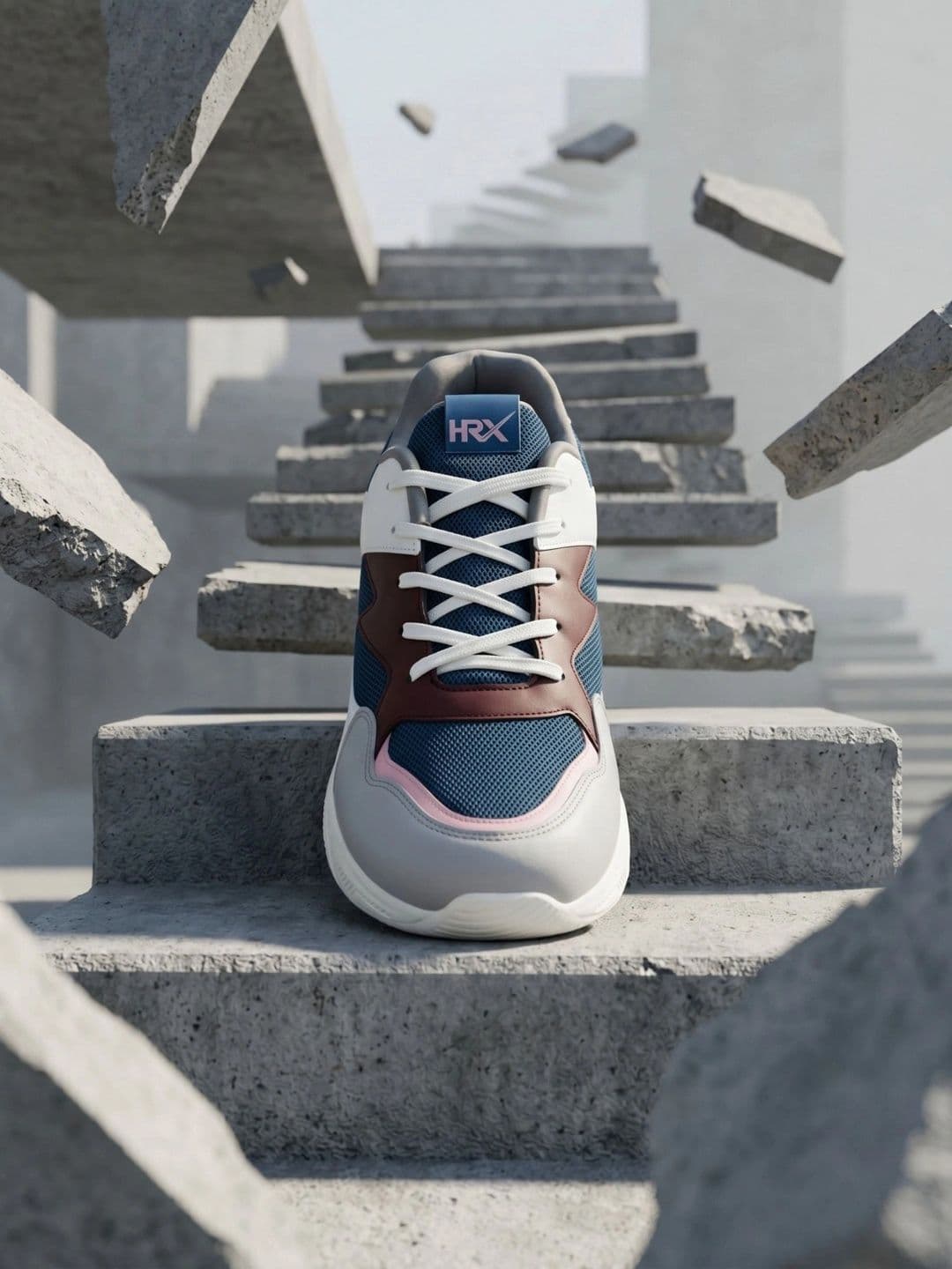 HRX by Hrithik Roshan Unisex Mesh Running Non-Marking Shoes - view 1