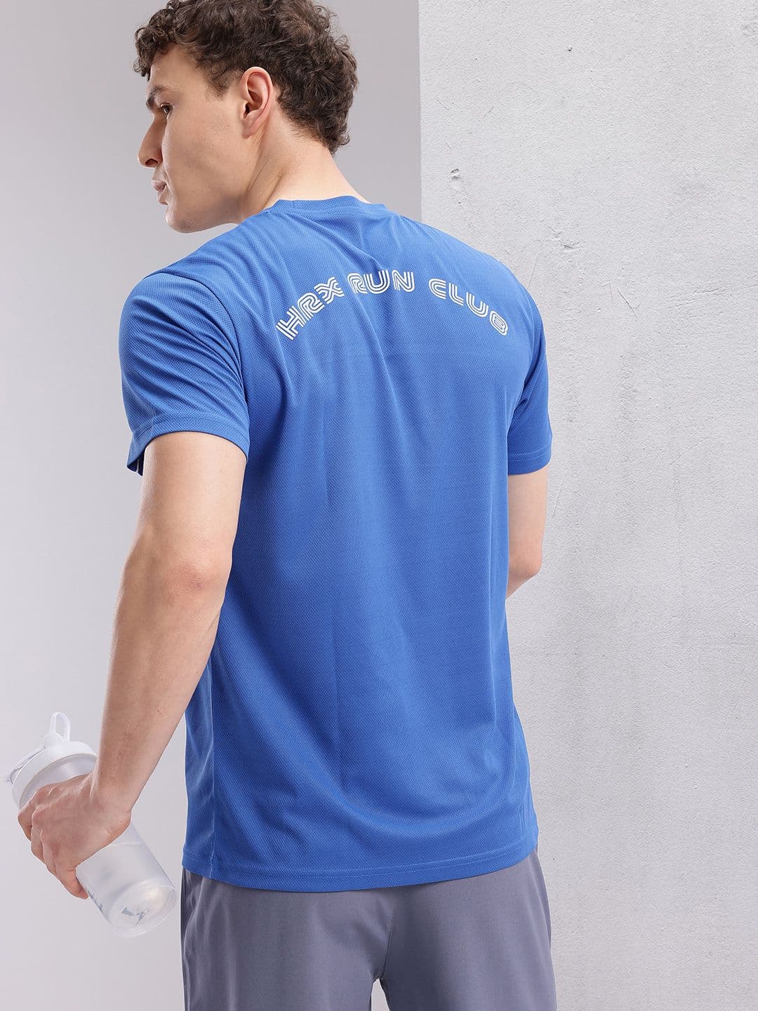 HRX by Hrithik Roshan Men Printed Rapid-Dry Running T-shirt - view 1