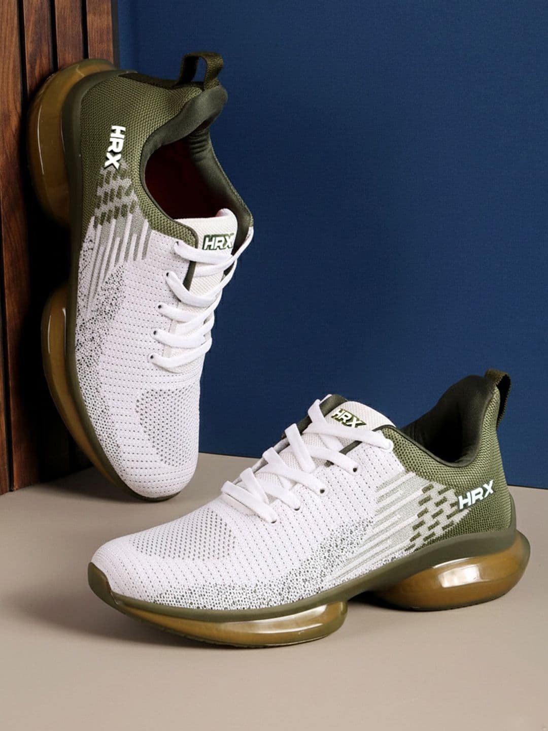 HRX by Hrithik Roshan Men Flyknit Textile Running Shoes - view 1