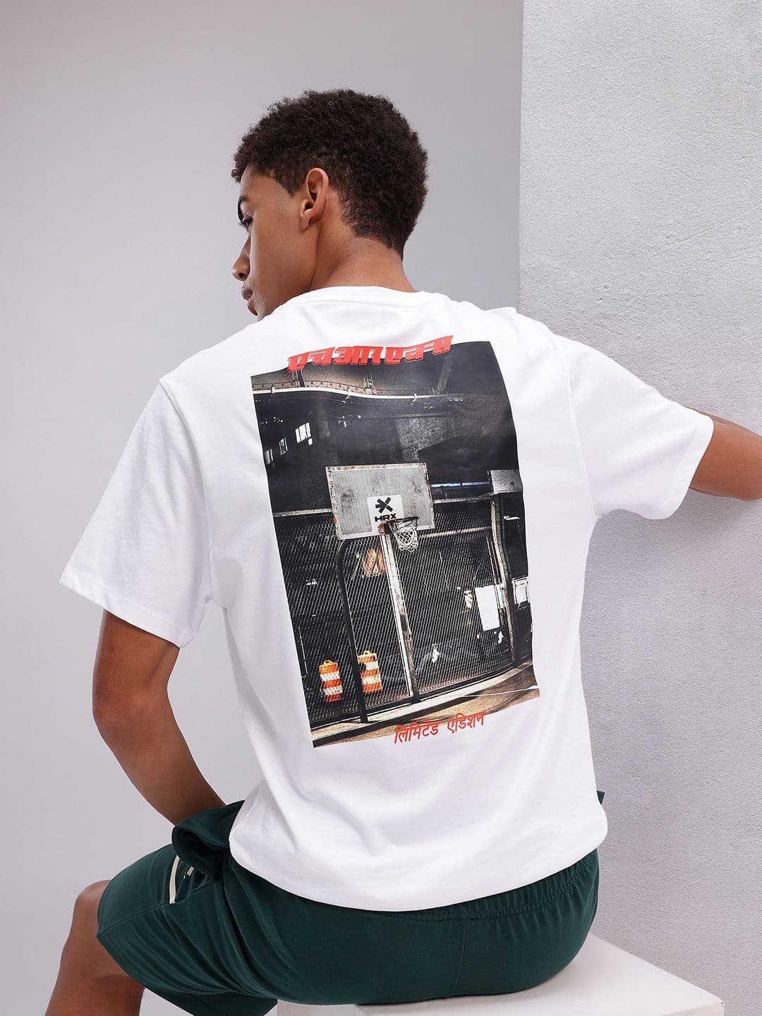 HRX by Hrithik Roshan Photographic Print Lifestyle T-shirt - view 1