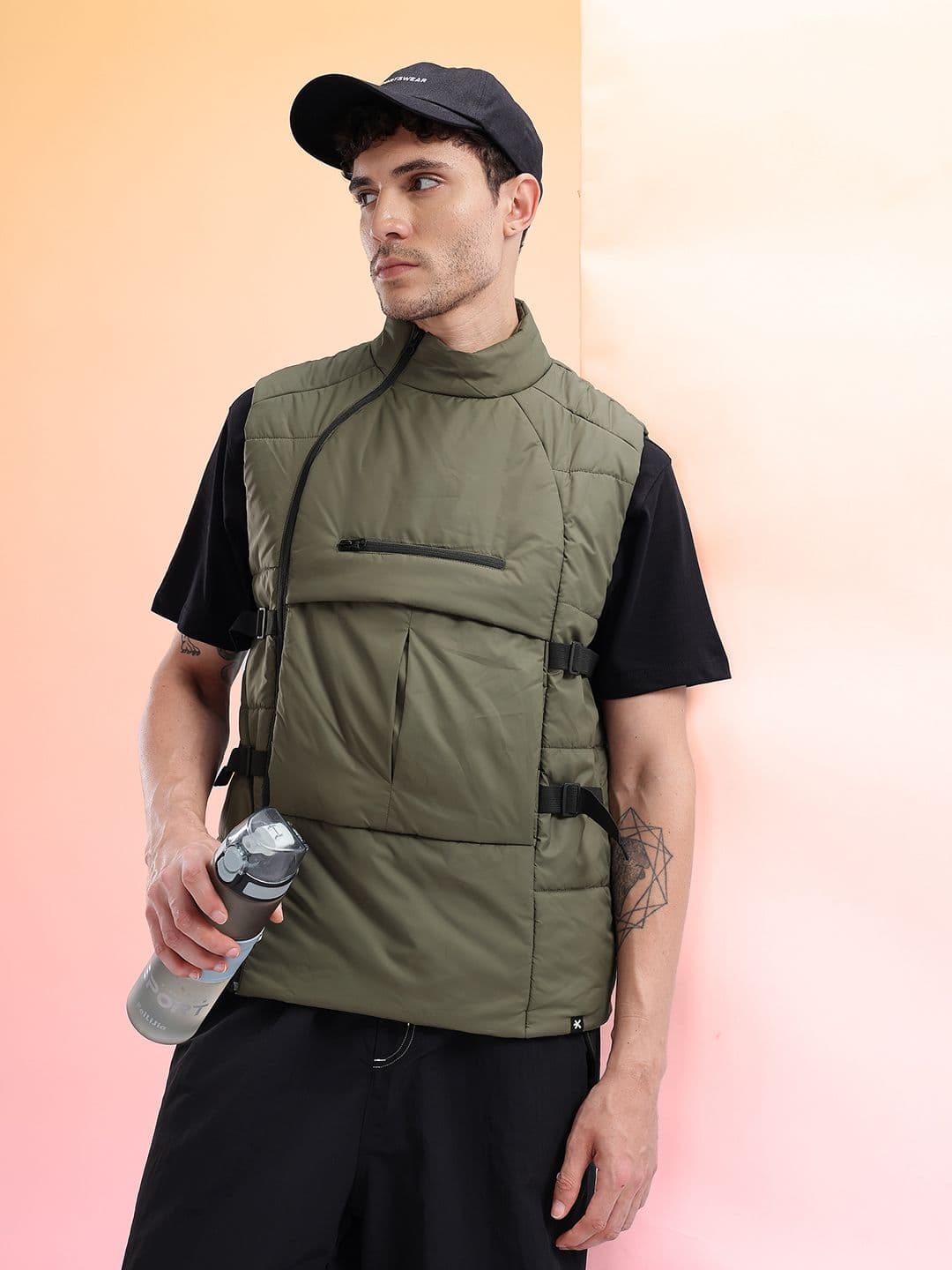 HRX by Hrithik Roshan Men Utility Outdoor Gilet Jacket - view 1