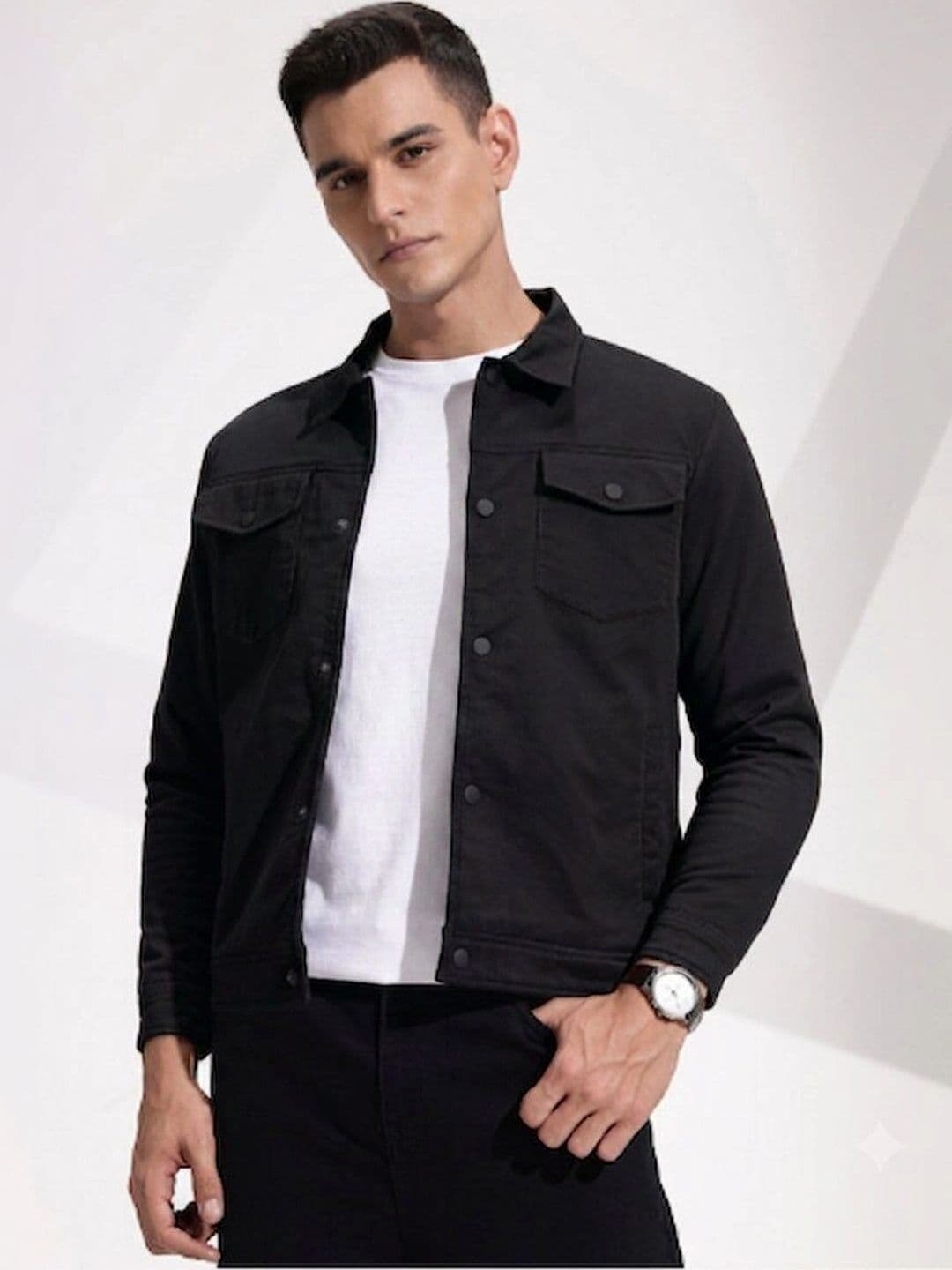 INVICTUS Men Outdoor Denim Jacket - view 1