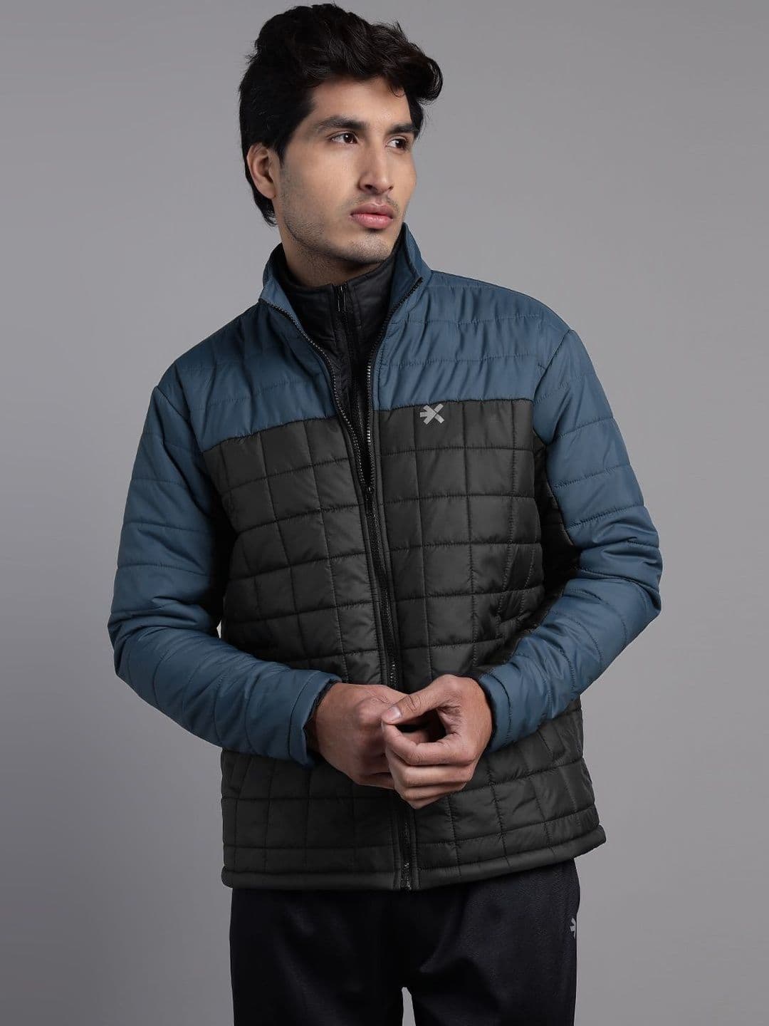HRX by Hrithik Roshan Men Colourblocked Lightweight Quilted Jacket - view 1