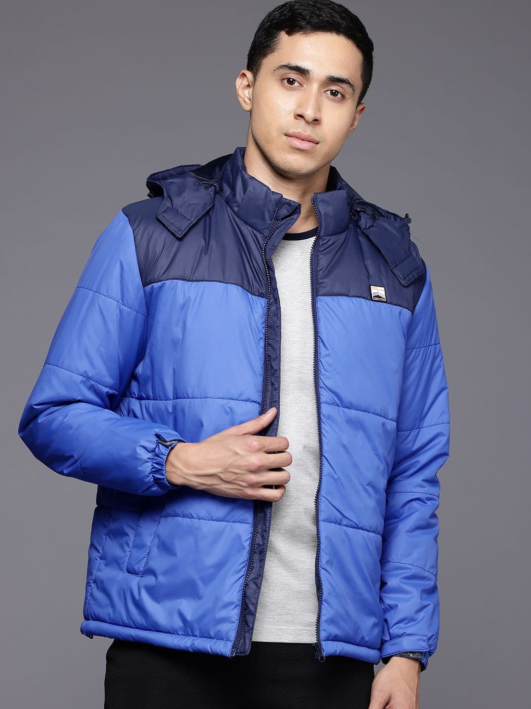 HRX by Hrithik Roshan Hooded Padded Jacket - view 1