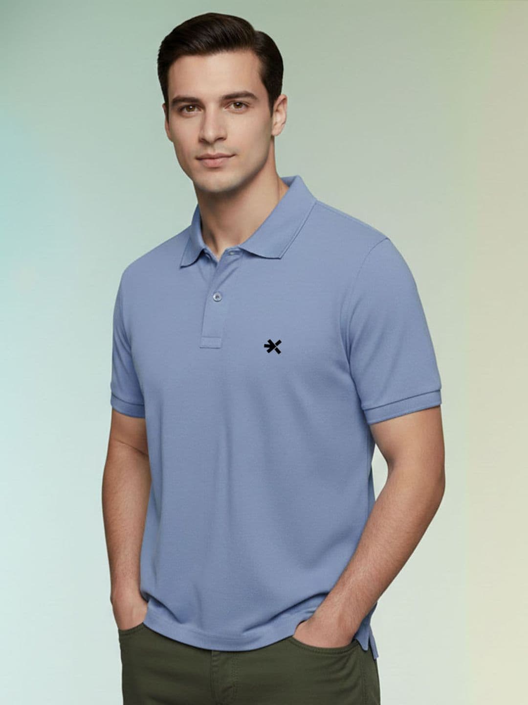 HRX by Hrithik Roshan Men Polo Collar T-shirt - view 1