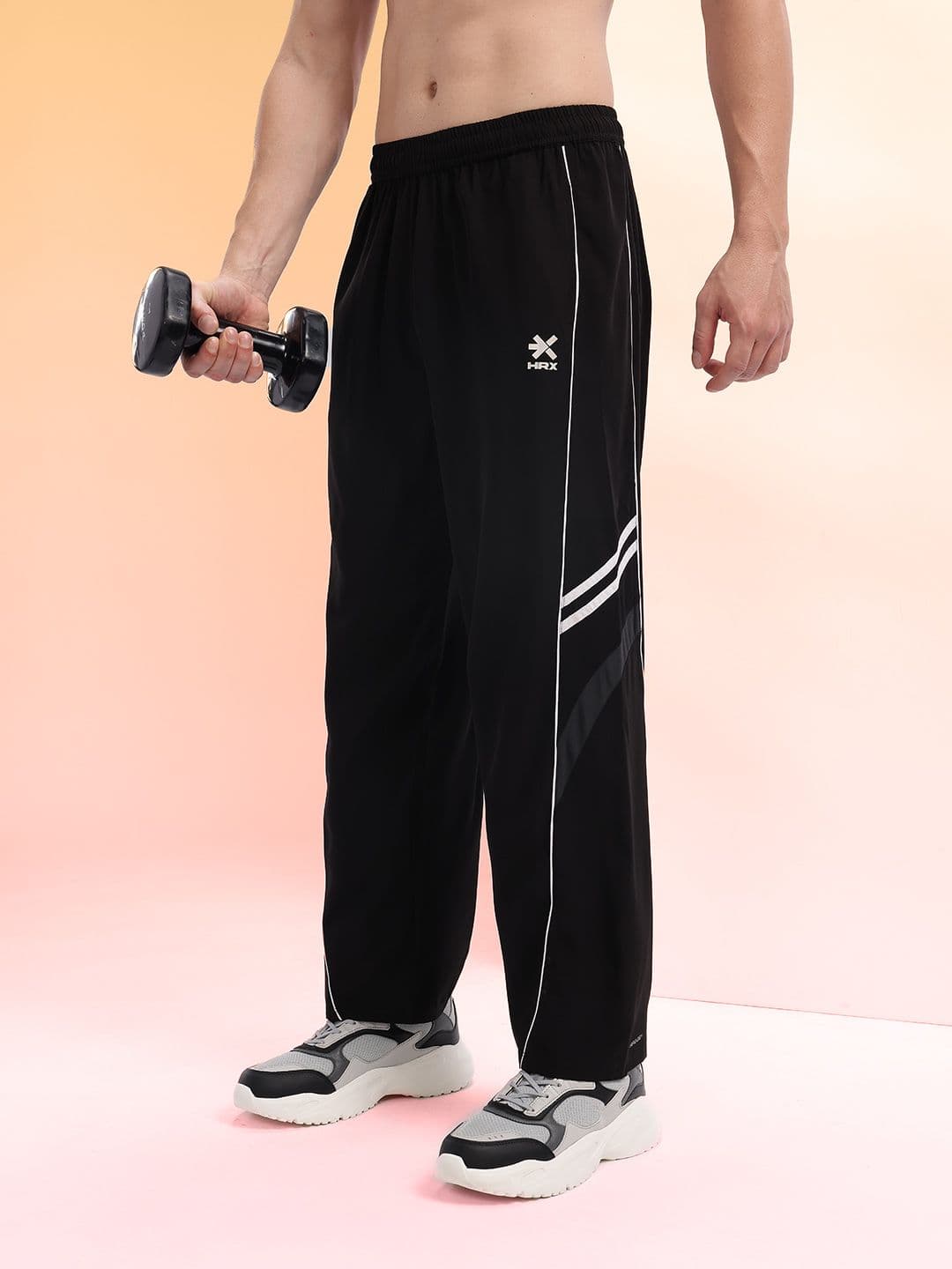 HRX by Hrithik Roshan Men Paneled Track Pants - view 1