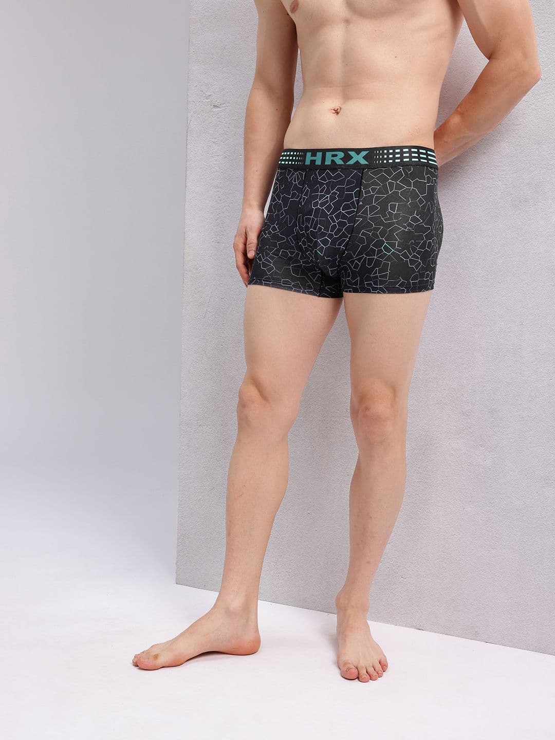 HRX by Hrithik Roshan Men Printed IntelliSoft Air Max Trunks - view 1