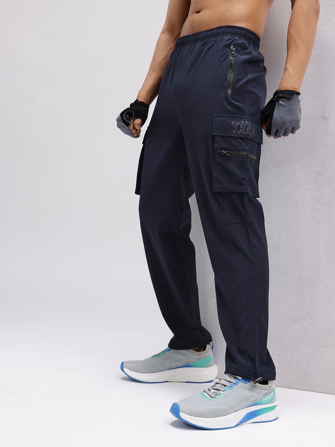 HRX by Hrithik Roshan Men Rapid-Dry Training Cargos - view 1