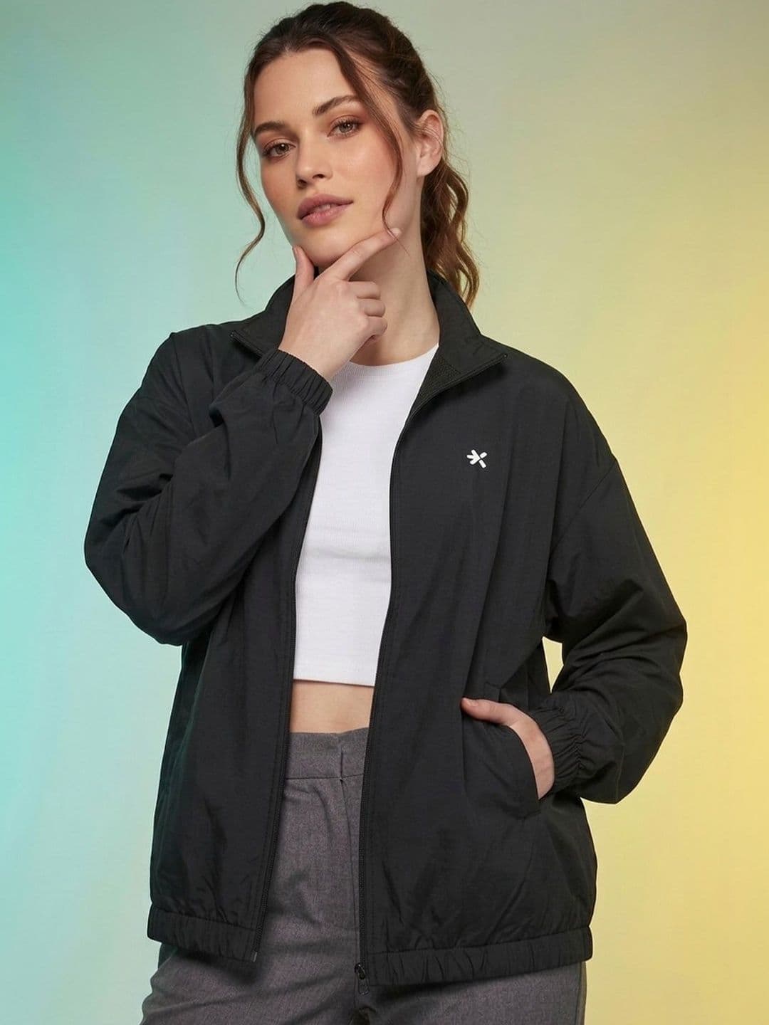 HRX by Hrithik Roshan Women Windcheater Outdoor Sporty Jacket - view 1