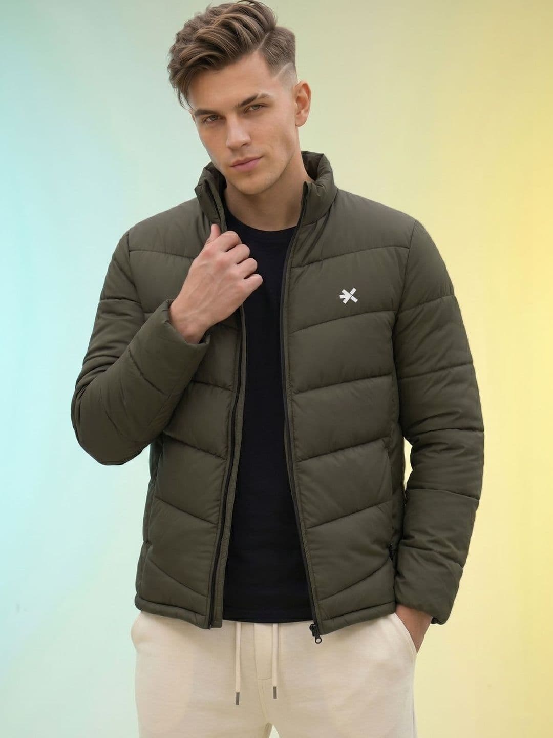 HRX by Hrithik Roshan Men Lightweight Outdoor Puffer Jacket - view 1