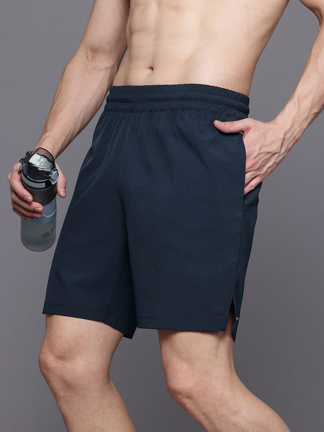 HRX by Hrithik Roshan Men Solid Sports Shorts - view 1