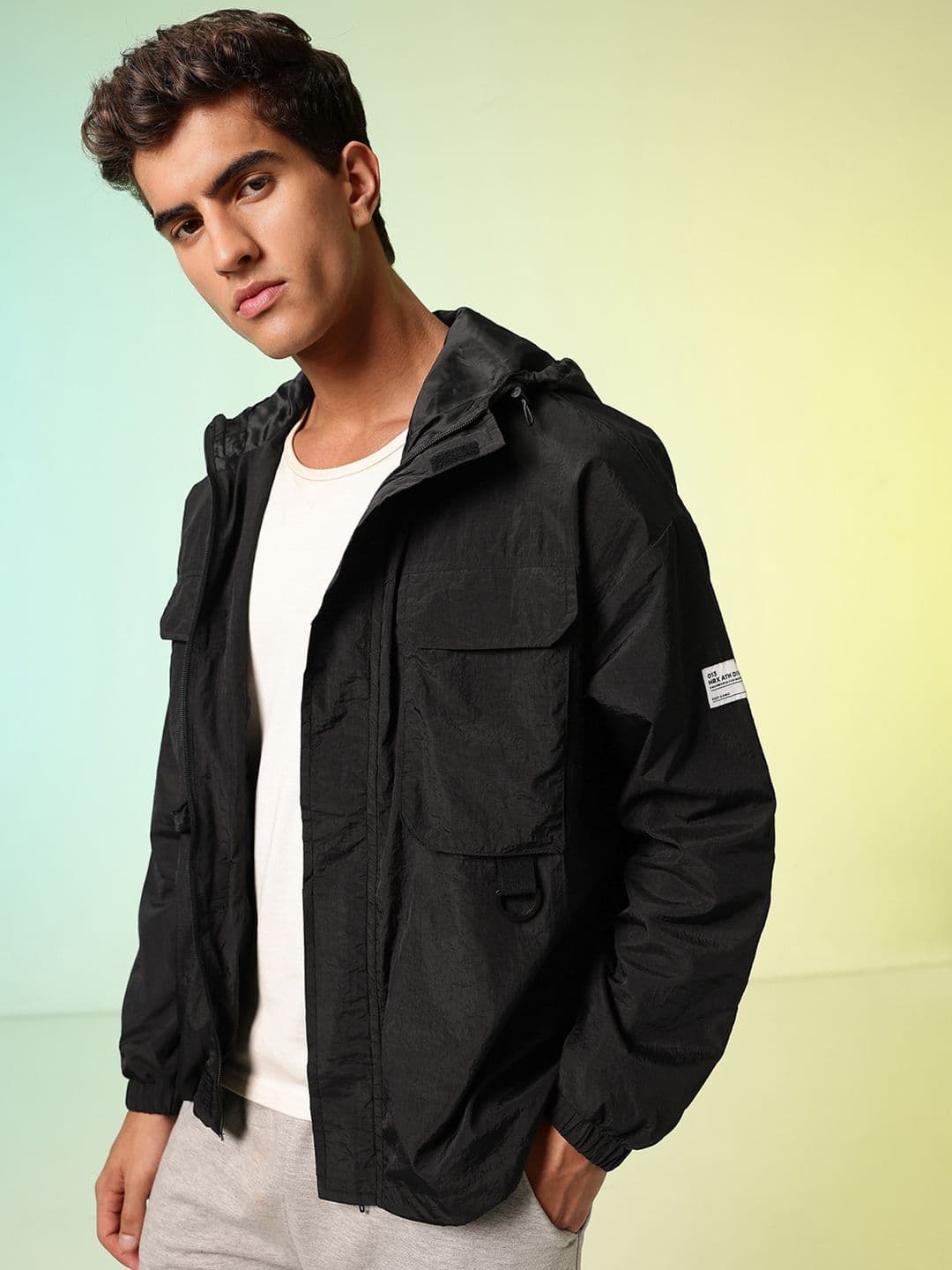 HRX by Hrithik Roshan Hooded Tailored Jacket - view 1