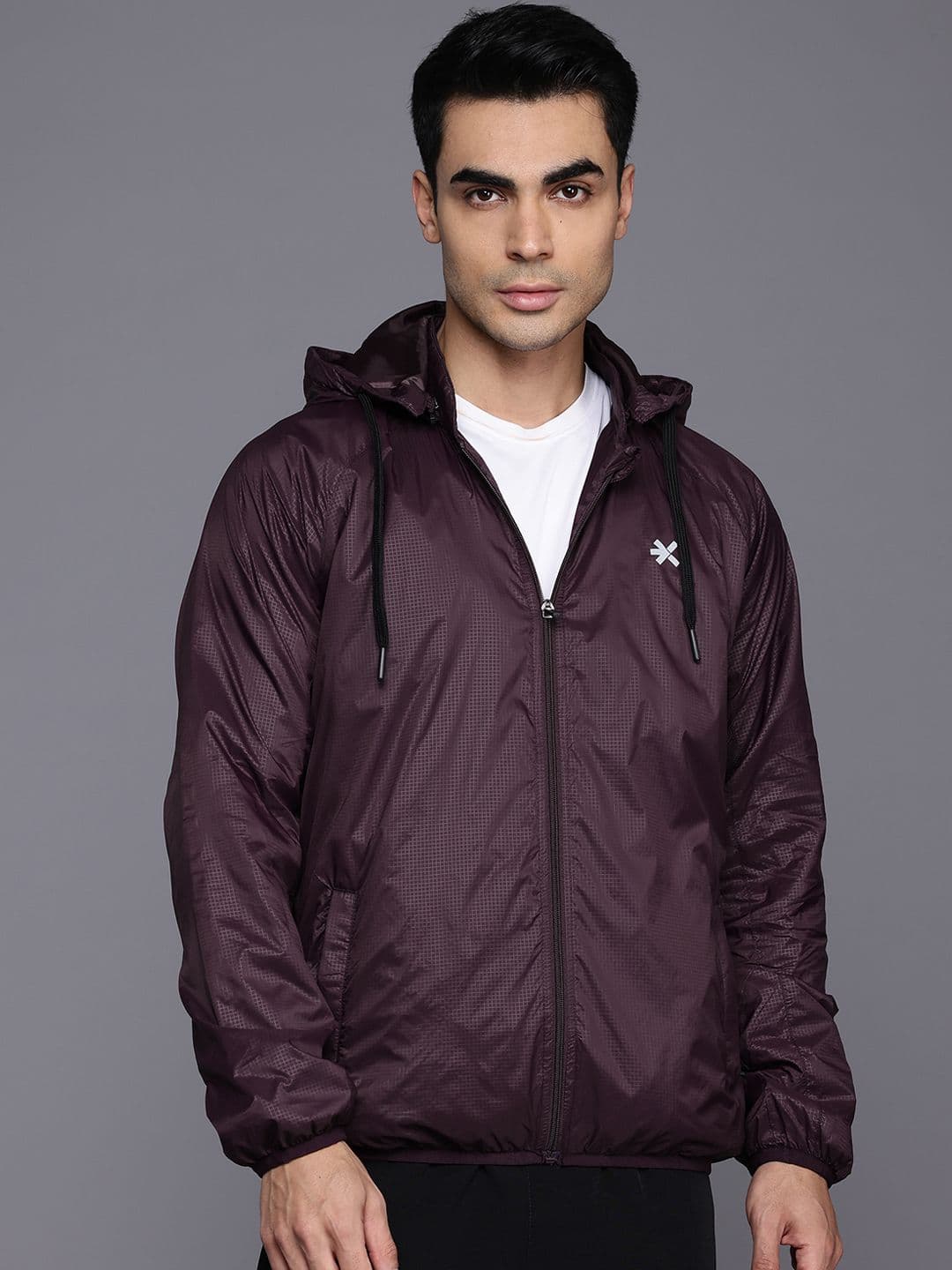 HRX by Hrithik Roshan Hooded Rapid-Dry Training Sporty Jacket - view 1