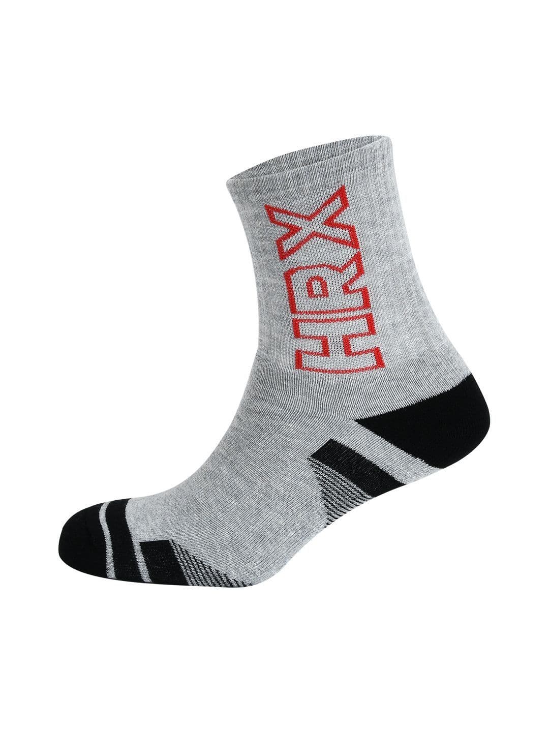 HRX by Hrithik Roshan Unisex Cotton Calf Length Socks - view 1