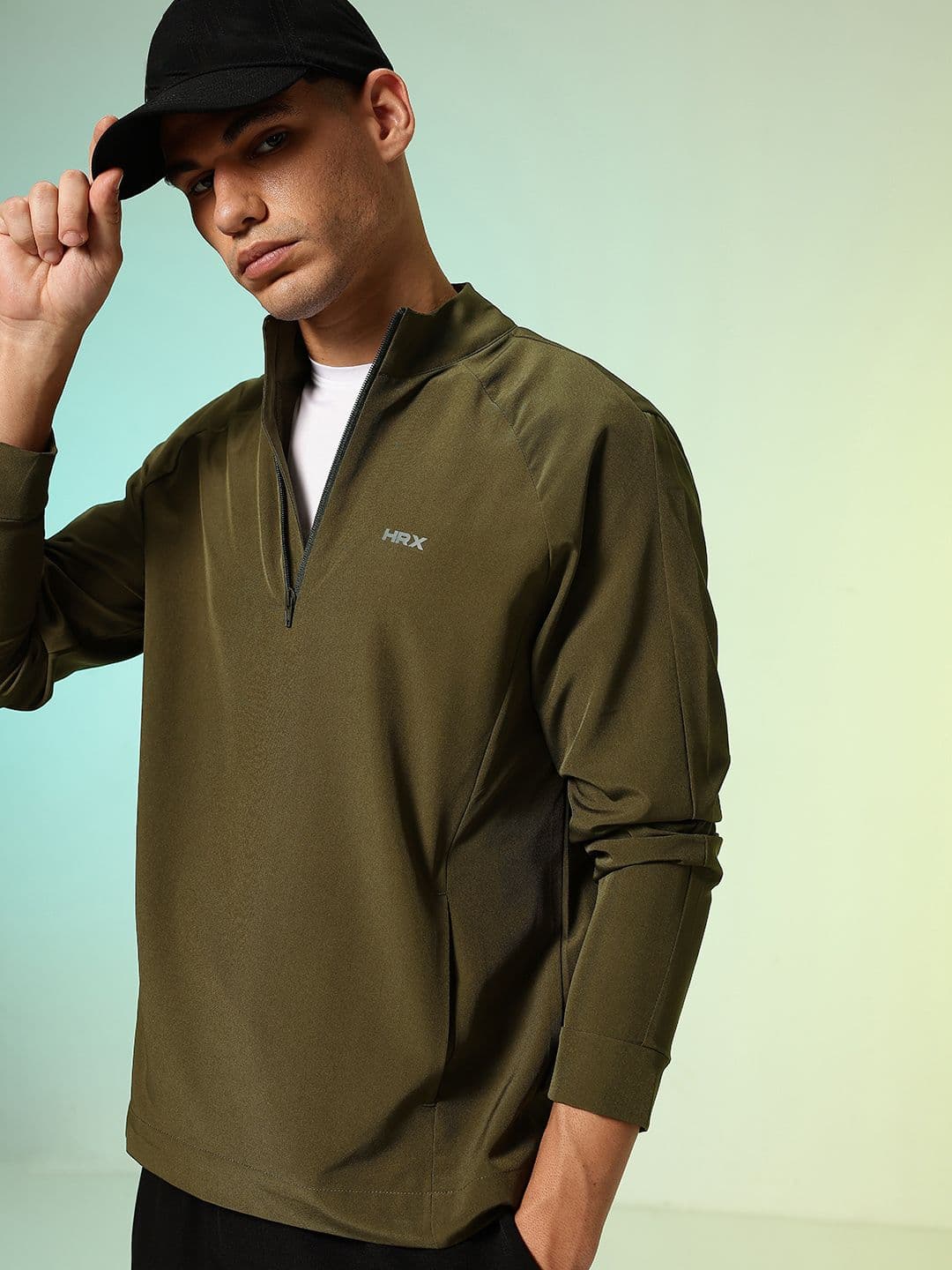 HRX by Hrithik Roshan Mock Collar Running Sporty Jacket - view 1