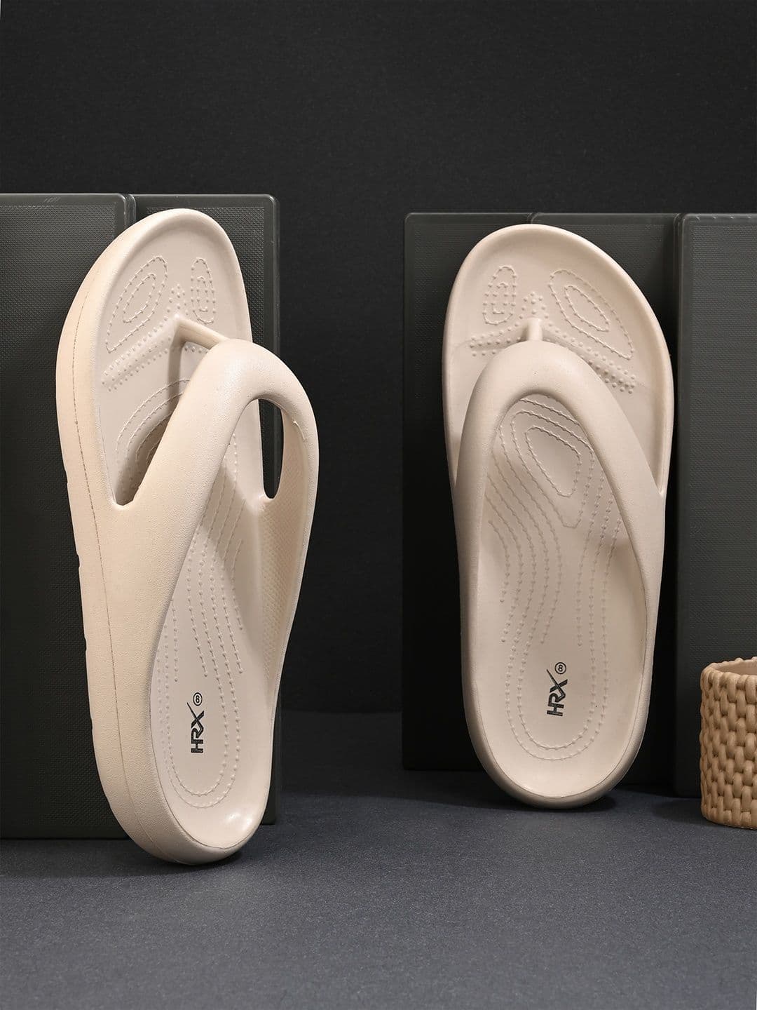HRX by Hrithik Roshan Men Thong Flip Flops - view 1