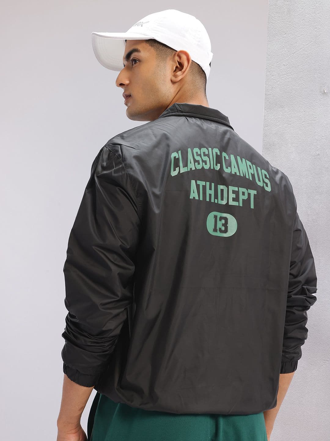 HRX by Hrithik Roshan Typography Print Lifestyle Jacket - view 1