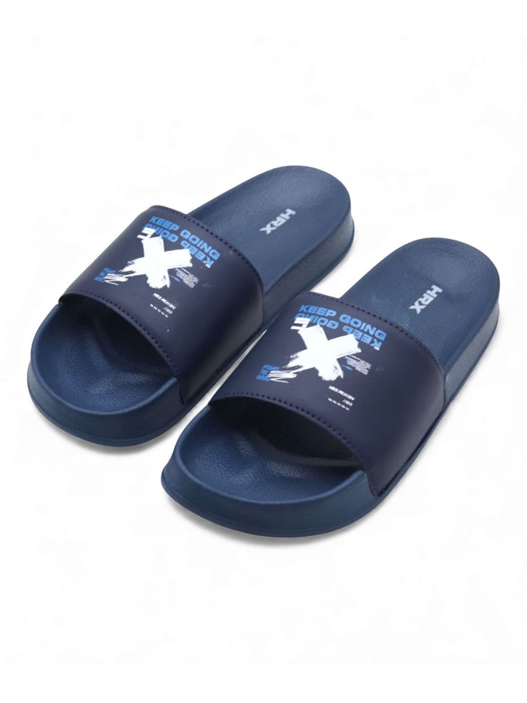 HRX by Hrithik Roshan Men Printed Sliders - view 1