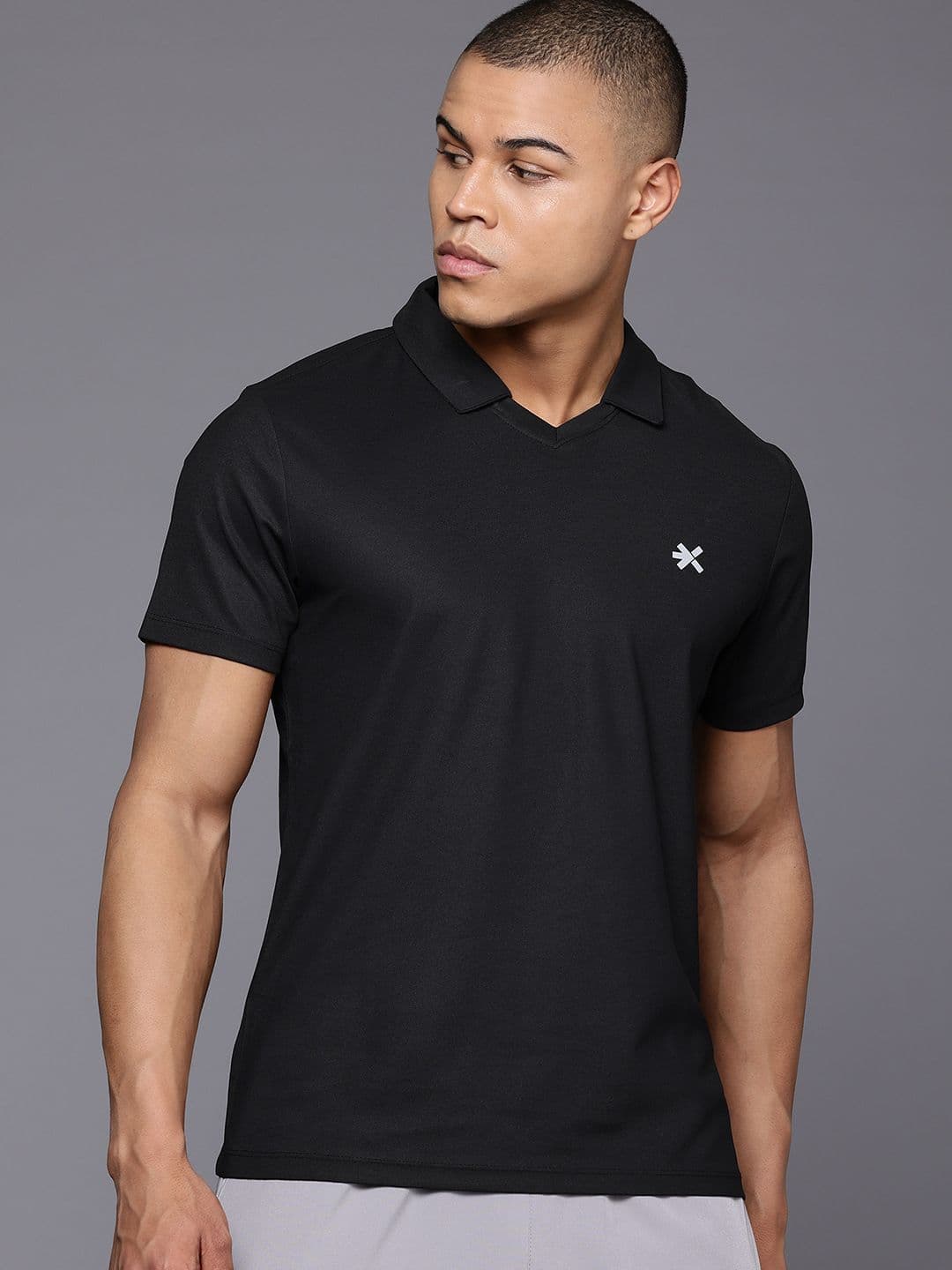 HRX by Hrithik Roshan Men Polo Collar Sports T-shirt - view 1