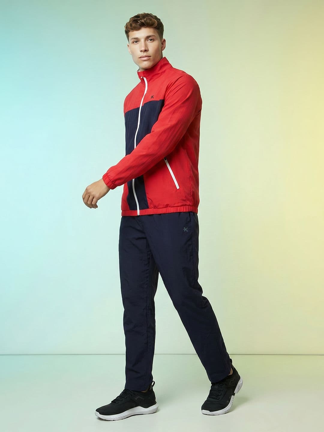 HRX by Hrithik Roshan Colourblocked Rapid Dry Running Track Suits - view 1