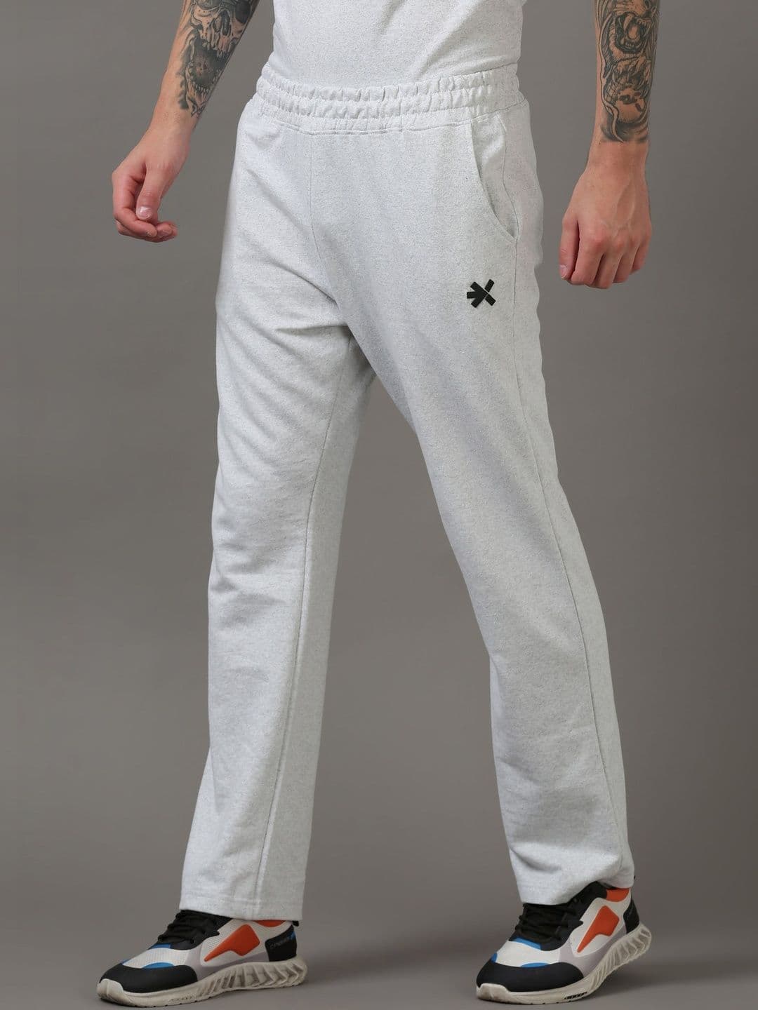 HRX by Hrithik Roshan Men Relaxed Fit Brand Logo Training Track Pants - view 1