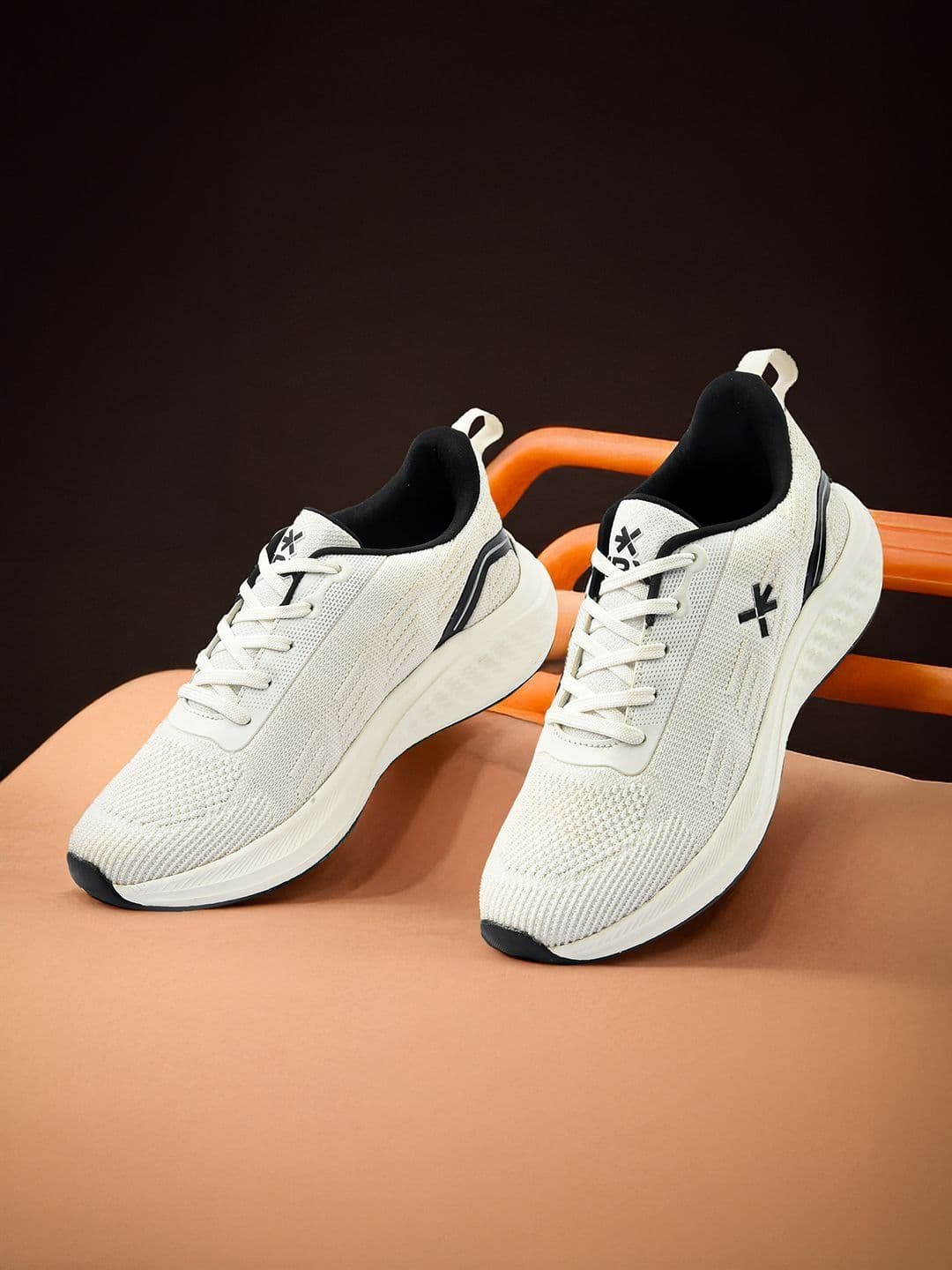 HRX by Hrithik Roshan Men Textile Running Non-Marking Shoes - view 1