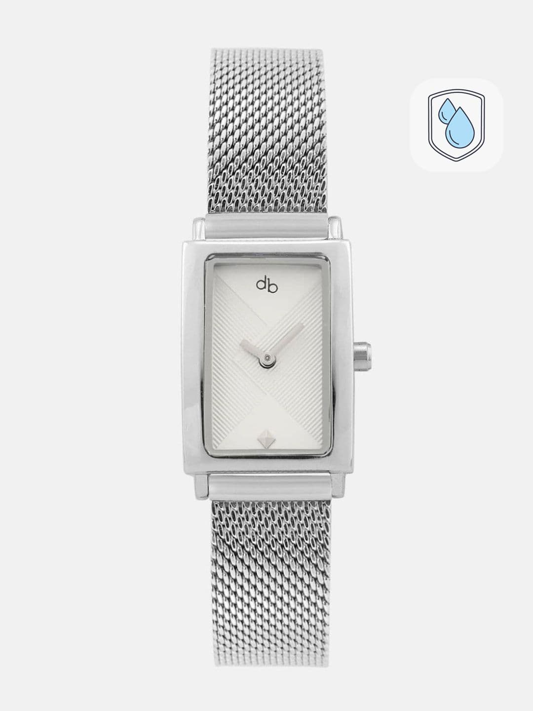 DressBerry Women Silver-Toned Analogue Watch MFB-PN-WTH-K0119L - view 1