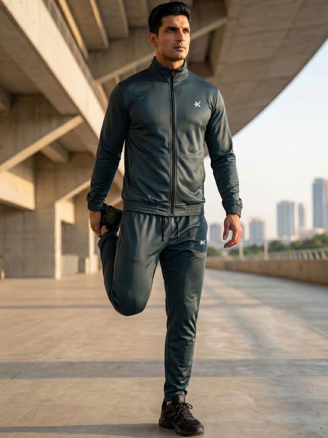 HRX by Hrithik Roshan Mock Collar Tracksuits - view 1