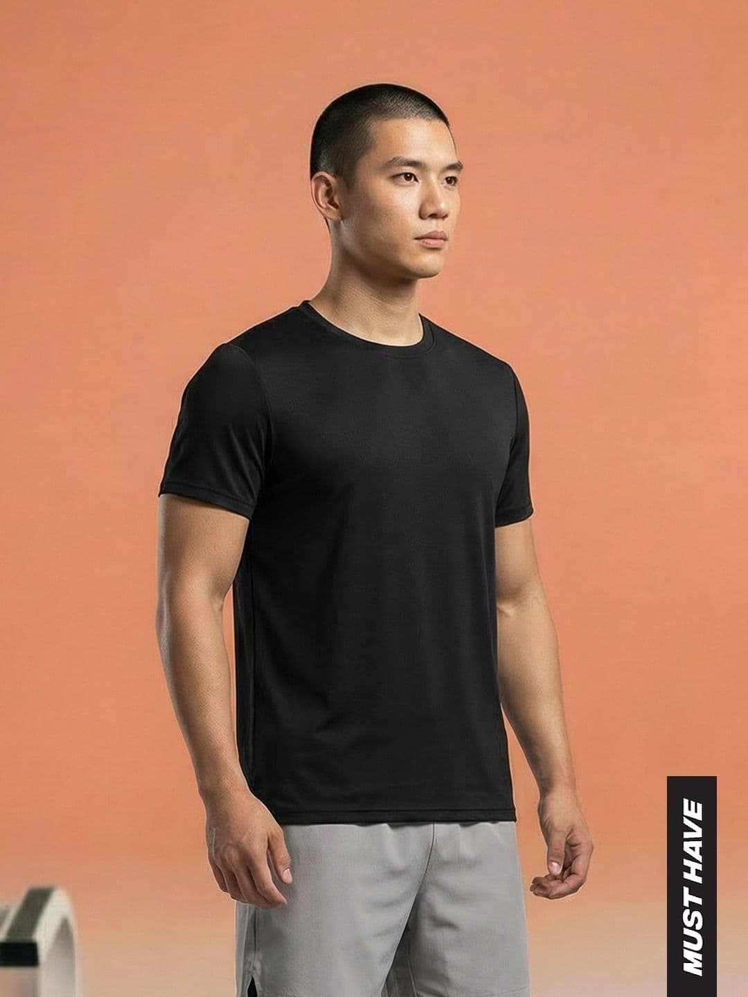 HRX by Hrithik Roshan Slim Fit Rapid-Dry Training T-shirt - view 1