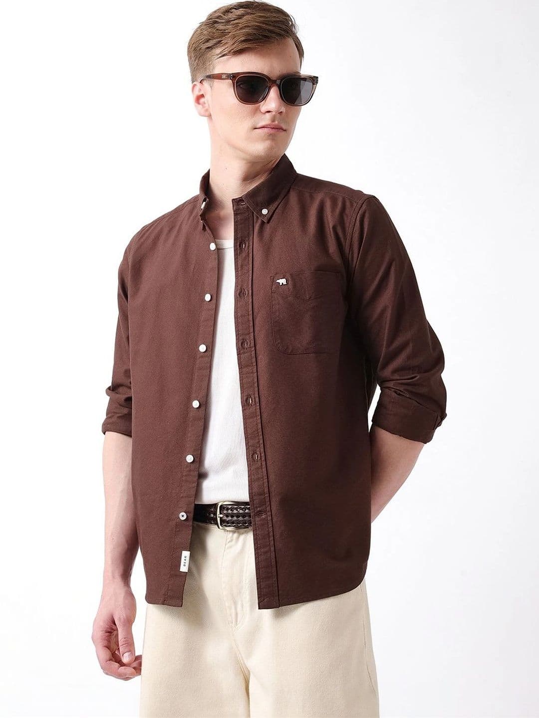 THE BEAR HOUSE Men Casual Shirt - view 1