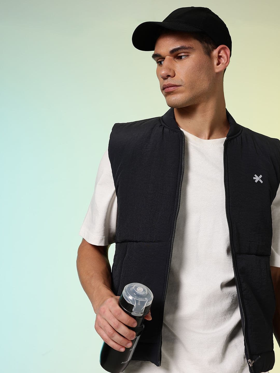HRX by Hrithik Roshan Mock Collar Sports Running Padded Jacket - view 1