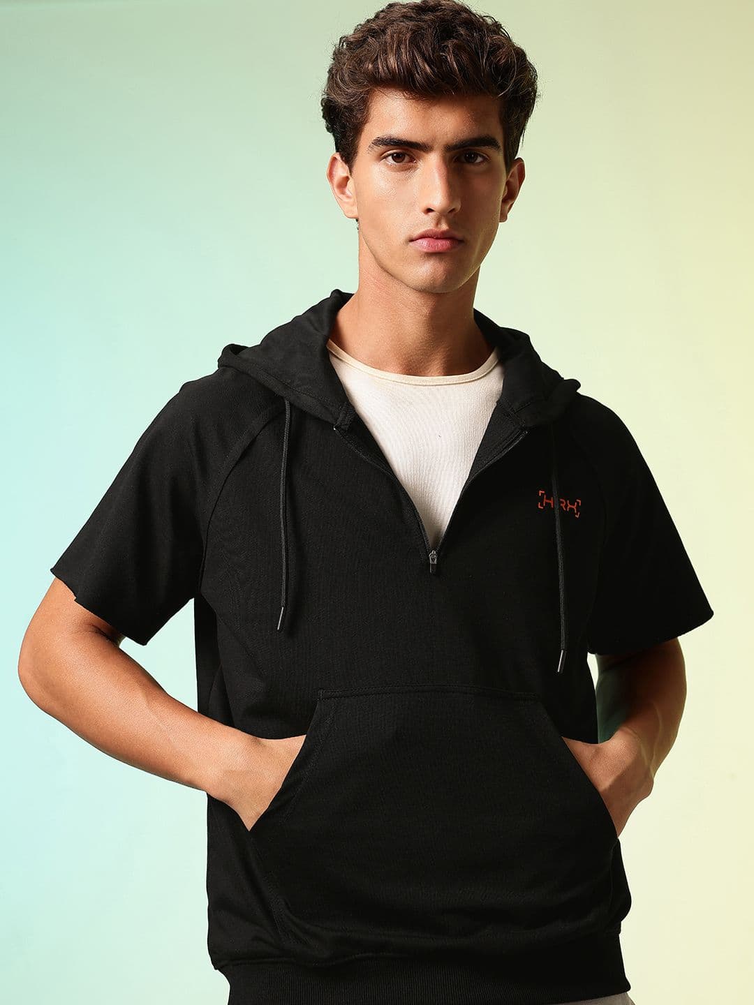 HRX by Hrithik Roshan Hooded Training Sweatshirt - view 1