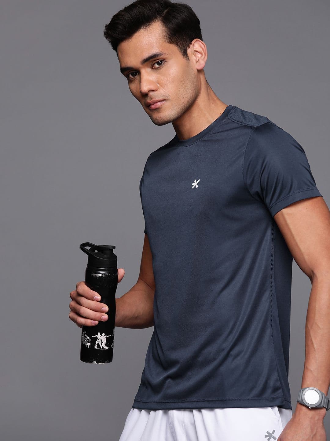 HRX by Hrithik Roshan Rapid-Dry Training T-shirt - view 1
