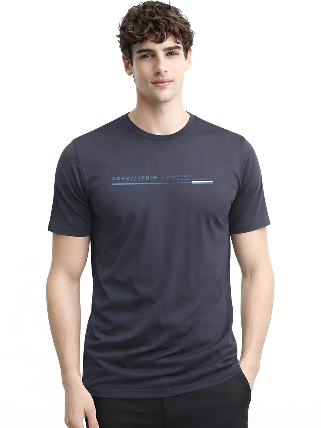 ADRO Men Typography Printed T-shirt - view 1