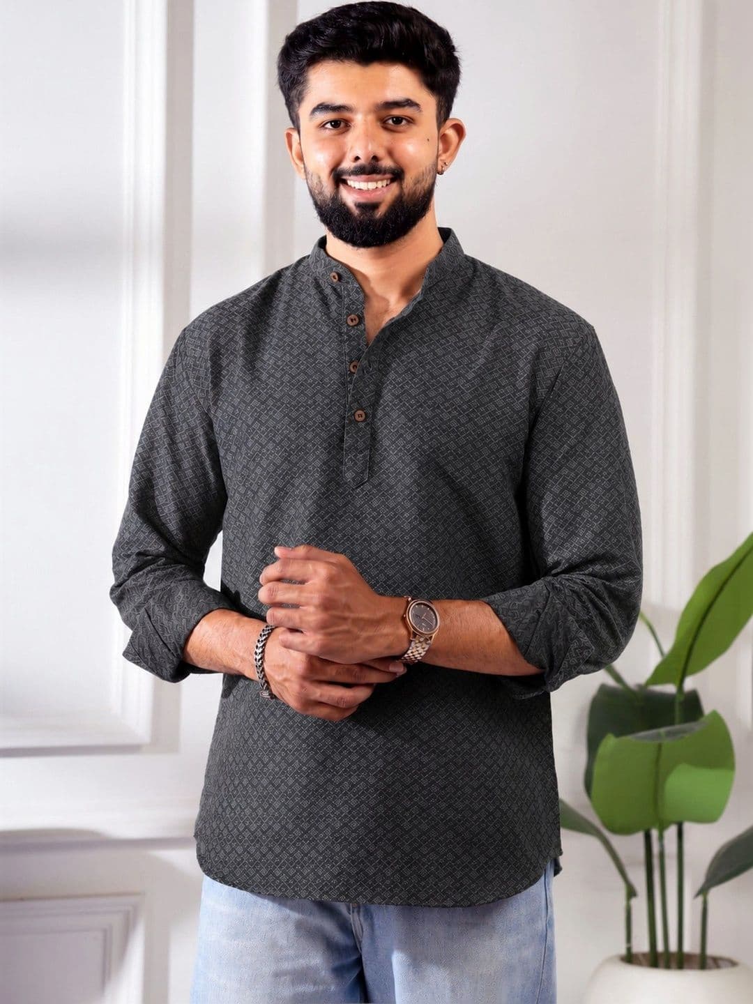 Koshin Men Kurta - view 1