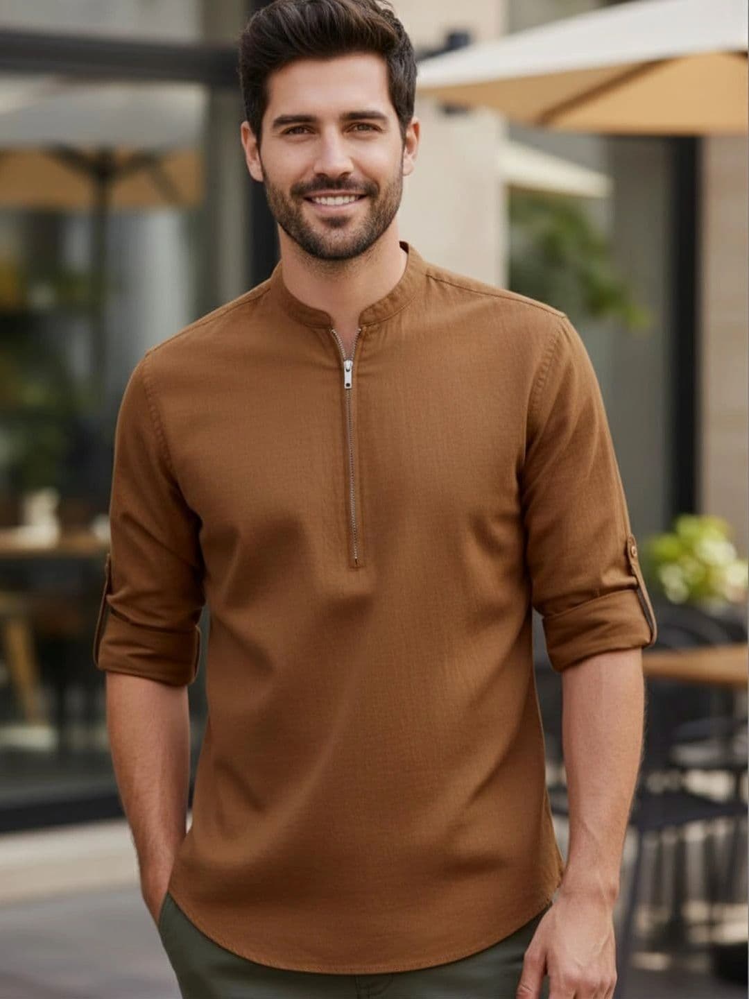 BULL FIRE Men Kurta - view 1