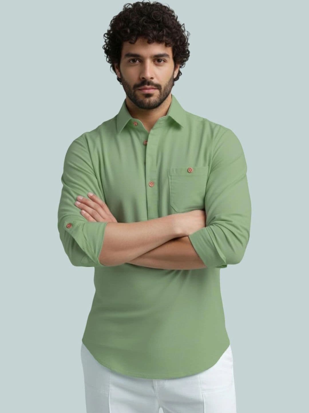 BULL FIRE Men Kurta - view 1