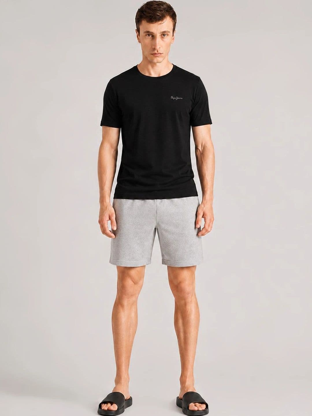 Pepe Jeans Men Crew Neck Relaxed Fit Lounge Tshirt - view 1