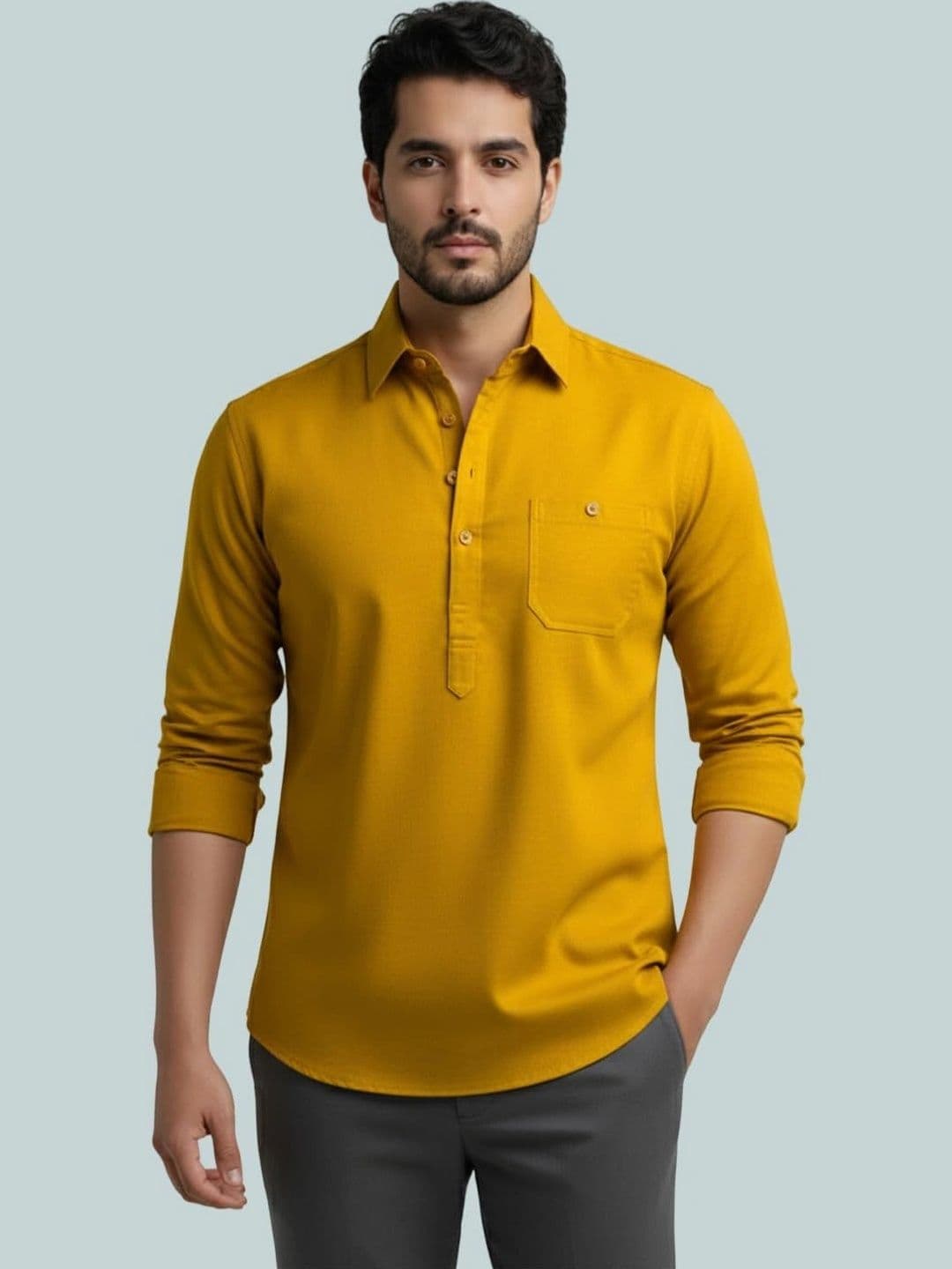 BULL FIRE Men Kurta - view 1