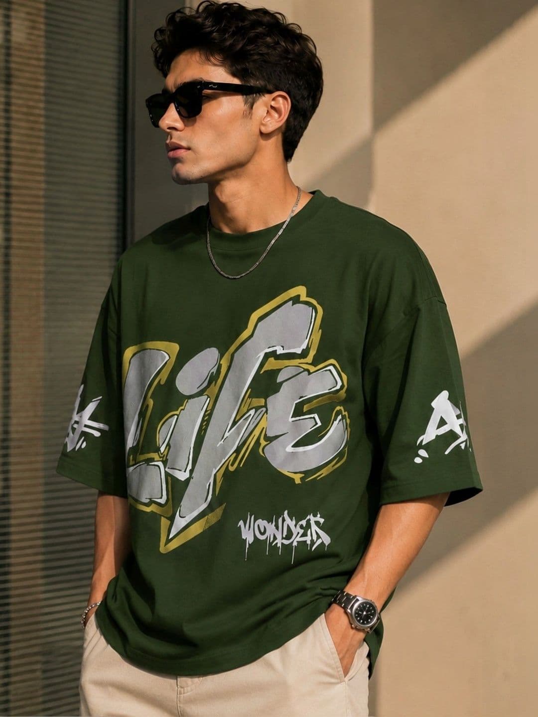 JUMPCUTS Men Printed T-shirt - view 1