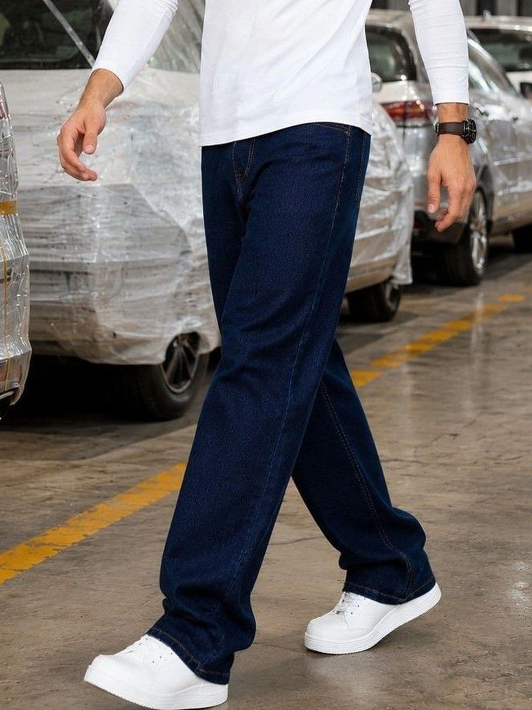 DENIMLOOK Men Relaxed Fit Mid-Rise Stretchable Jeans - view 1