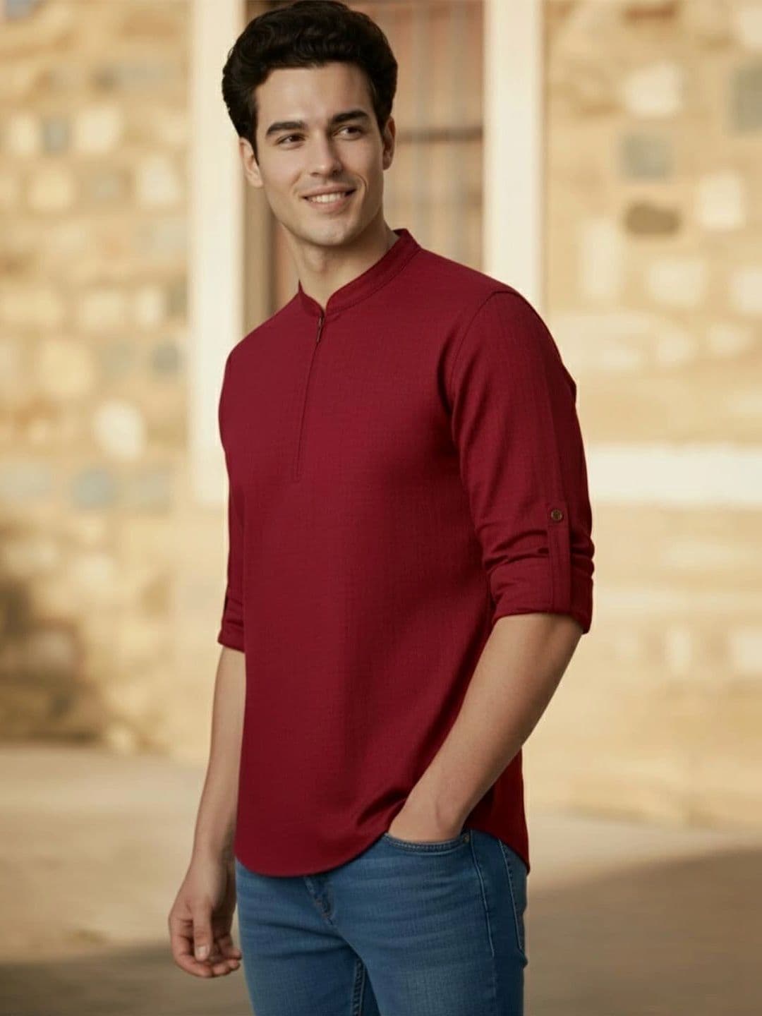 BULL FIRE Men Kurta - view 1
