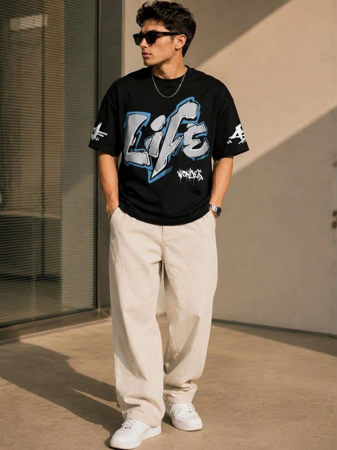 JUMPCUTS Men Printed T-shirt - view 1