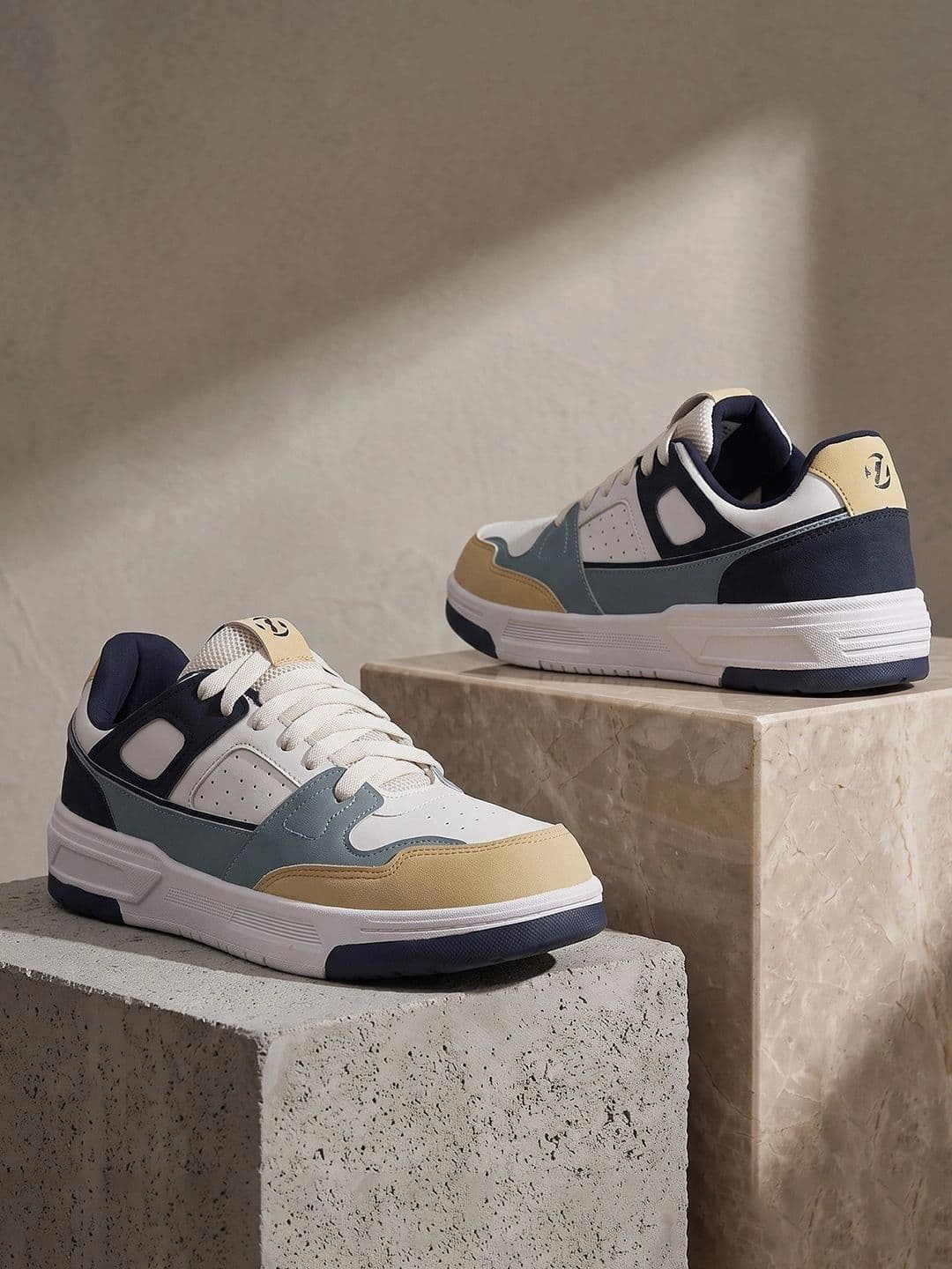 Bata Men Colourblocked Lace-Ups Sneakers - view 1