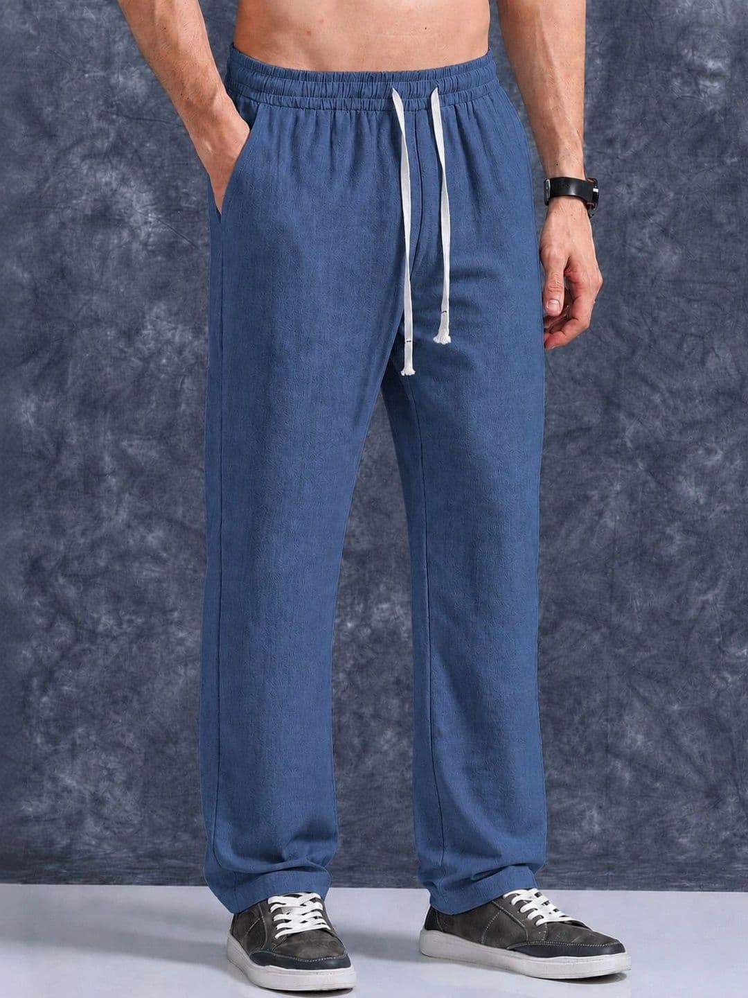 COMBRAIDED Men Relaxed Fit Joggers - view 1