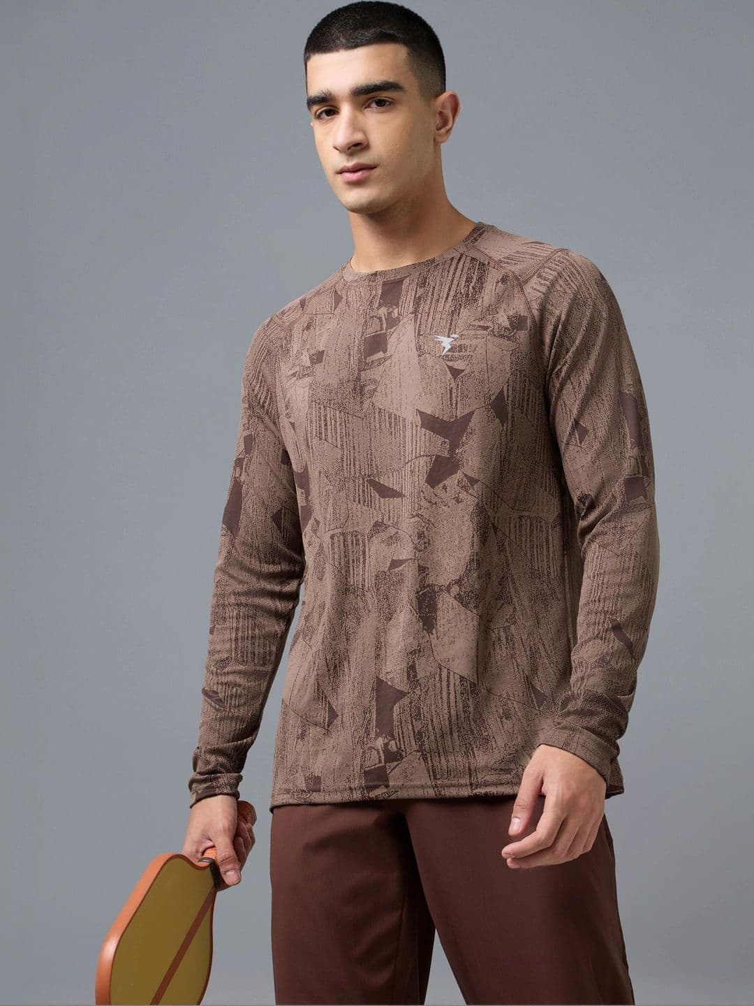 Technosport Men Printed Slim Fit T-shirt - view 1