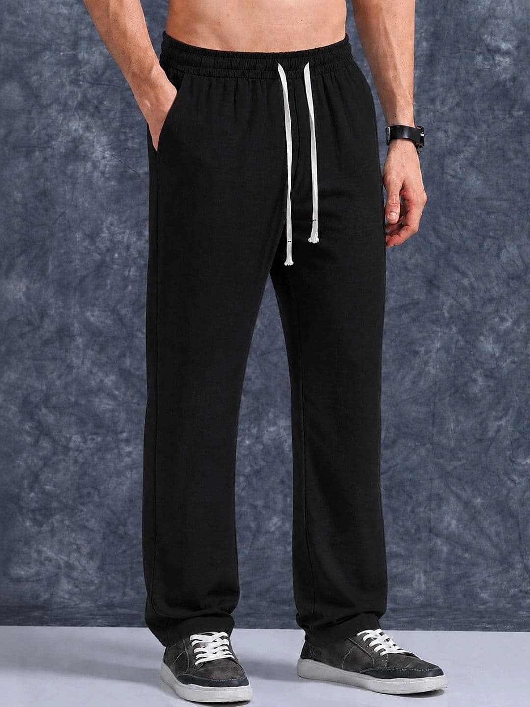 COMBRAIDED Men Relaxed Fit Joggers - view 1