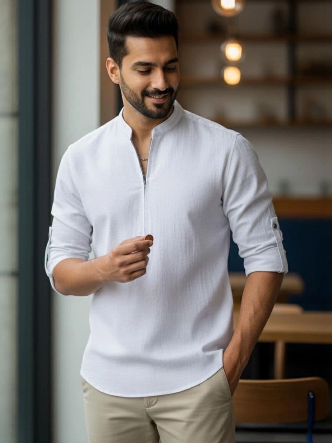 BULL FIRE Men Kurta - view 1