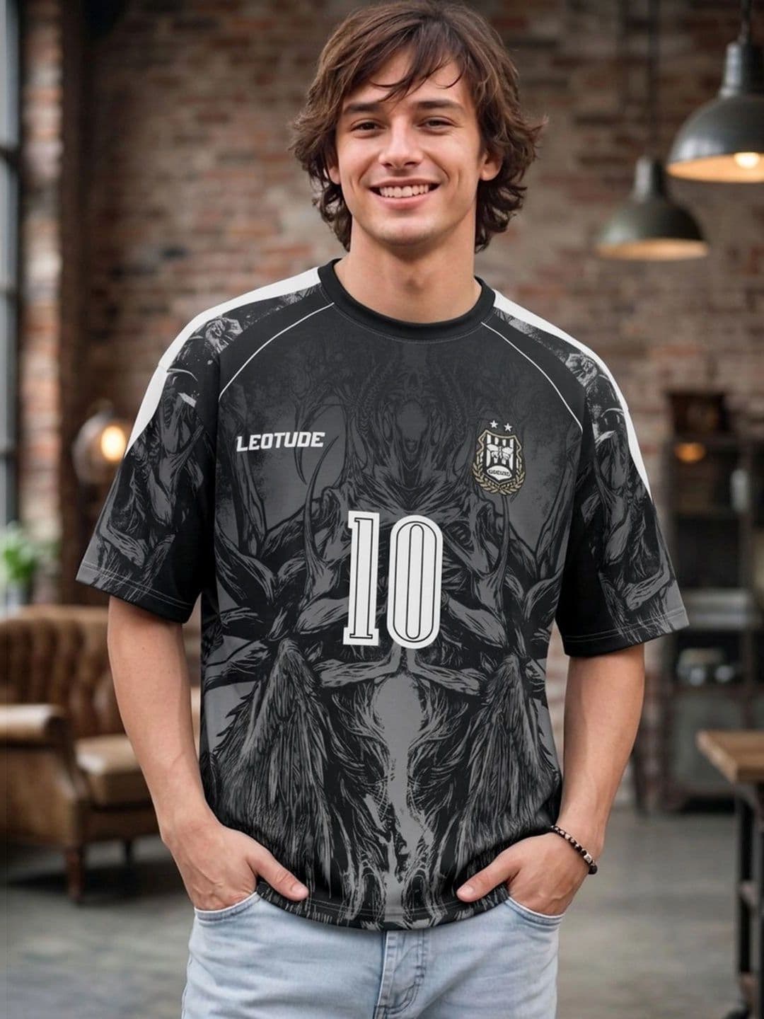 JUST ROAR Men Sports Printed T-shirt - view 1